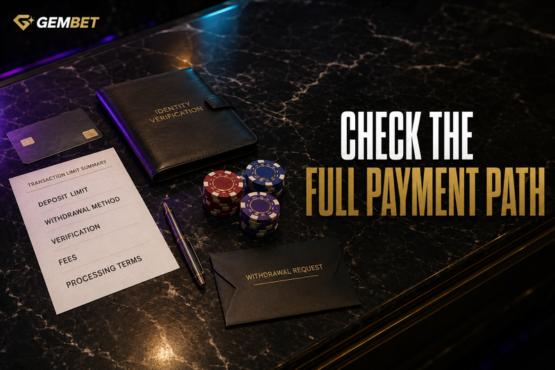 High roller casino payment and withdrawal check